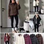 Kurtki DAMSKA_size s-2xl_paczka 8 szt_1kolor 2638393