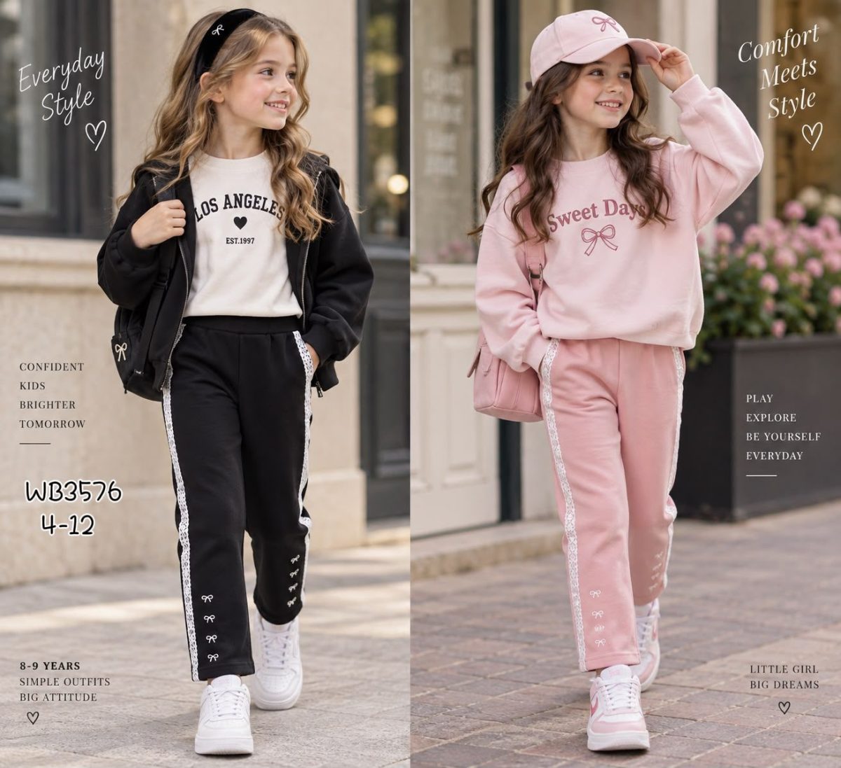 Spodnie DZIECIĘCA size 4-12 lat_ paczka 10szt _mix kolor 2638408