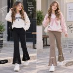 Spodnie DZIECIĘCA size 4-12 lat_ paczka 10szt _mix kolor 2638413
