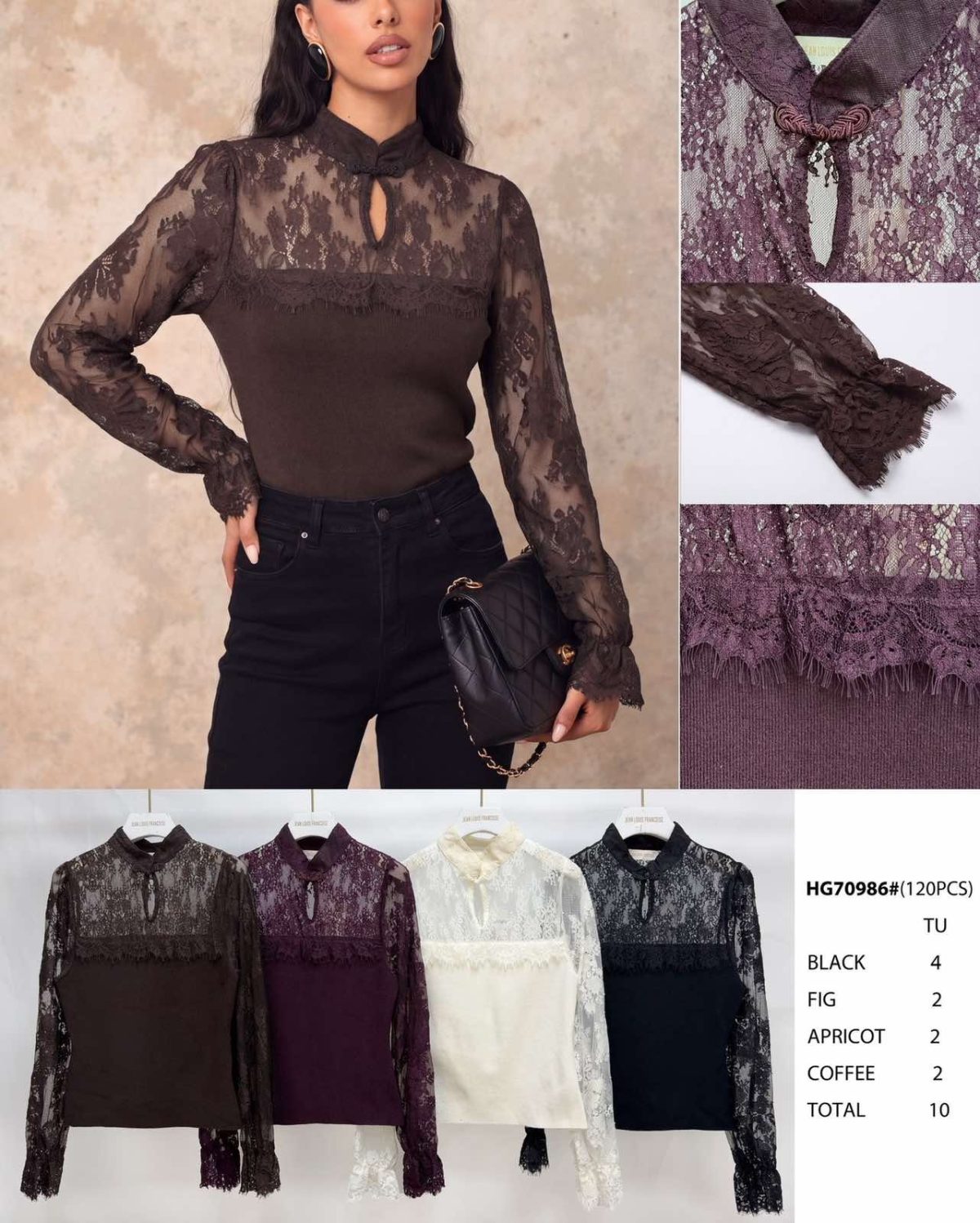 Swetry DAMSKATURECKA_size uni_paczka 10 szt_mixkolor 2638440