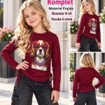 Bluzka DZIECIĘCA size 4-14 lat_ paczka 6szt _1 kolor 2638441
