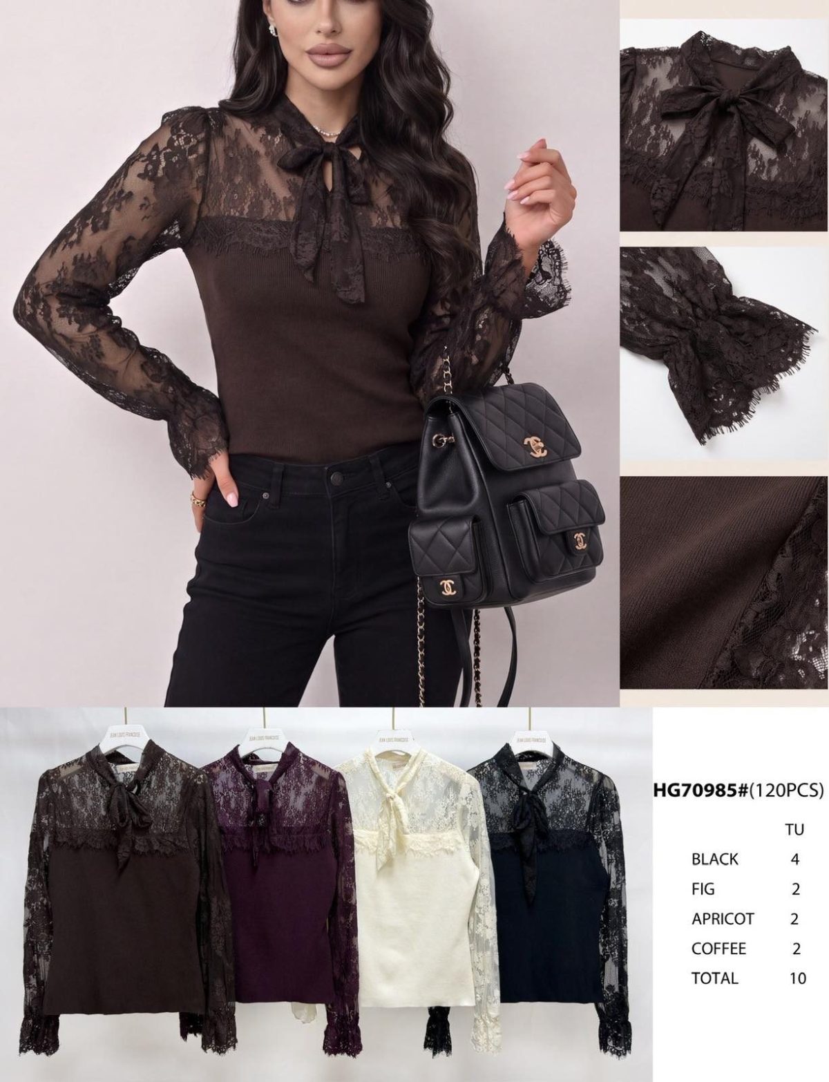 Swetry DAMSKATURECKA_size uni_paczka 10 szt_mixkolor 2638443
