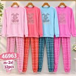 Piżamy DAMSKATURECKA_size m-2xl_paczka 12 szt_mixkolor 2638457