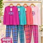 Piżamy DAMSKATURECKA_size m-2xl_paczka 6 szt_1kolor 2638463