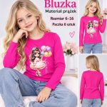 Bluzka DZIECIĘCA size 6-16 lat_ paczka 6szt _1 kolor 2638464