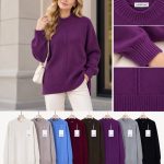 Swetry Damskie _size uni_ paczka 10szt_ mix kolor 2638479
