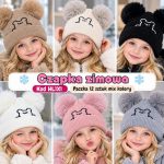 Czapki DZIECIĘCA numer 48-50_ paczka 12szt _mix kolor 2638499