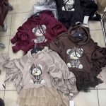 Sukienki DZIECIĘCA size 4-14 lat_ paczka 6szt _1 kolor 2638508