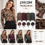 Bluzki DAMSKATURECKA_size uni_paczka 10 szt_mixkolor 4869455