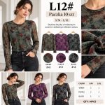Bluzki DAMSKATURECKA_size s-xl_paczka 10 szt_mixkolor 4869458