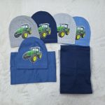 Komplety Czapki DZIECIĘCA size 3-5 lat_ paczka 10szt _mix kolor 4869478
