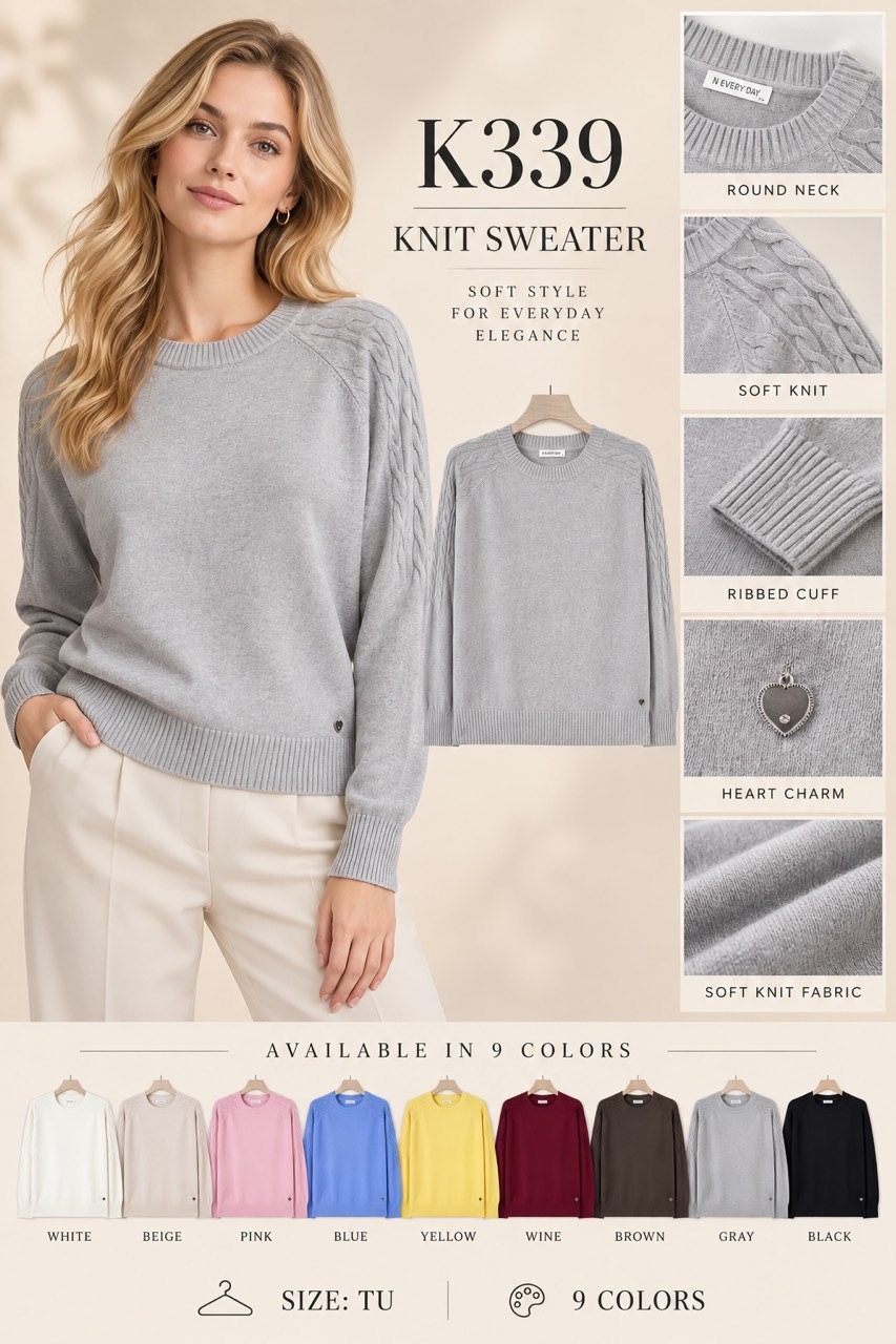 Swetry Damskie _size uni_ paczka 10szt_ mix kolor 4869494