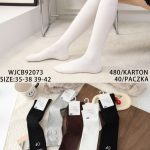 Skarpety DAMSKA.SIZE: 35-42_( 40PAR/PACZKA) KOLOR JAK NA ZDZIĘCIU 4869539