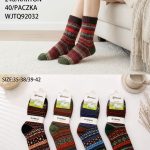 Skarpety DAMSKA.SIZE: 35-42_( 40PAR/PACZKA) KOLOR JAK NA ZDZIĘCIU 4869554
