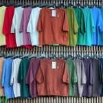 Swetry Damskie wloskie _size uni_ paczka 6szt_ mix kolor 4869658