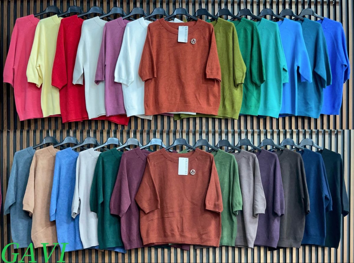 Swetry Damskie wloskie _size uni_ paczka 6szt_ mix kolor 4869658