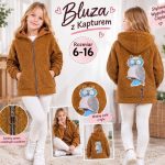 Bluza DZIECIĘCA size 6-16 lat_ paczka 6szt _1 kolor 4869648