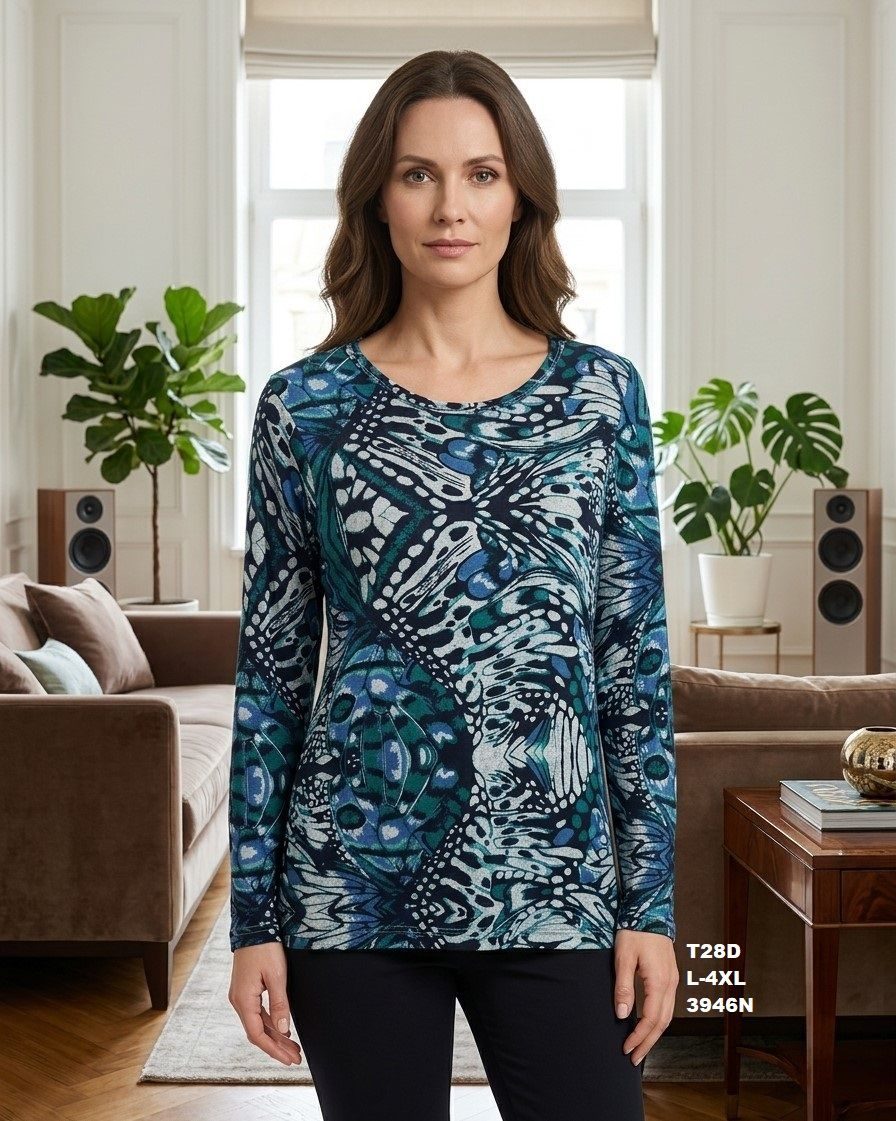 Bluzki DAMSKA TURECKA_size l-4xl_paczka 12 szt_mixkolor 8861018