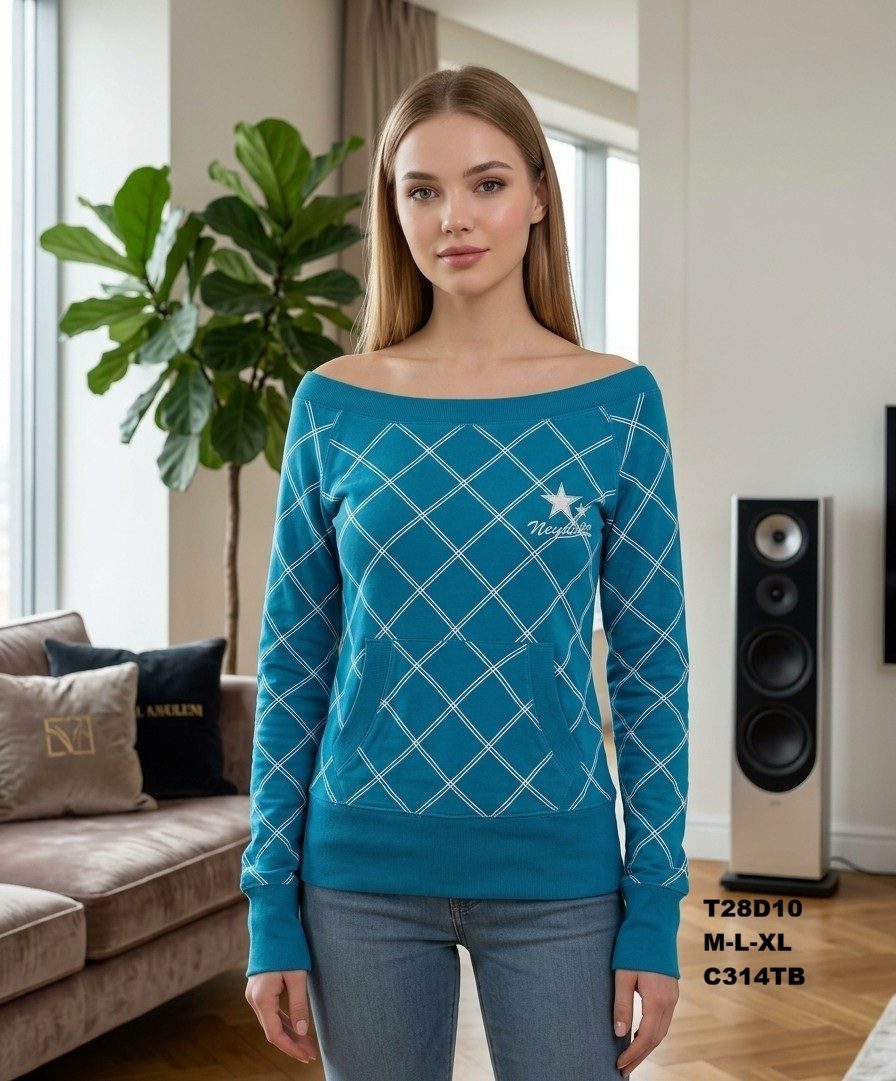 Bluzki DAMSKA TURECKA_size m-xl_paczka 10 szt_mixkolor 8861026