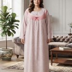 Koszule nocne DAMSKA TURECKA_size 3-4xl_paczka 10 szt_mixkolor 1967455
