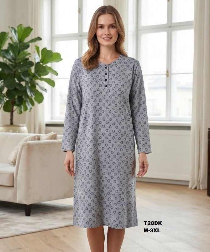 Koszule nocne DAMSKA TURECKA_size m-3xl_paczka 10 szt_mixkolor 1967477
