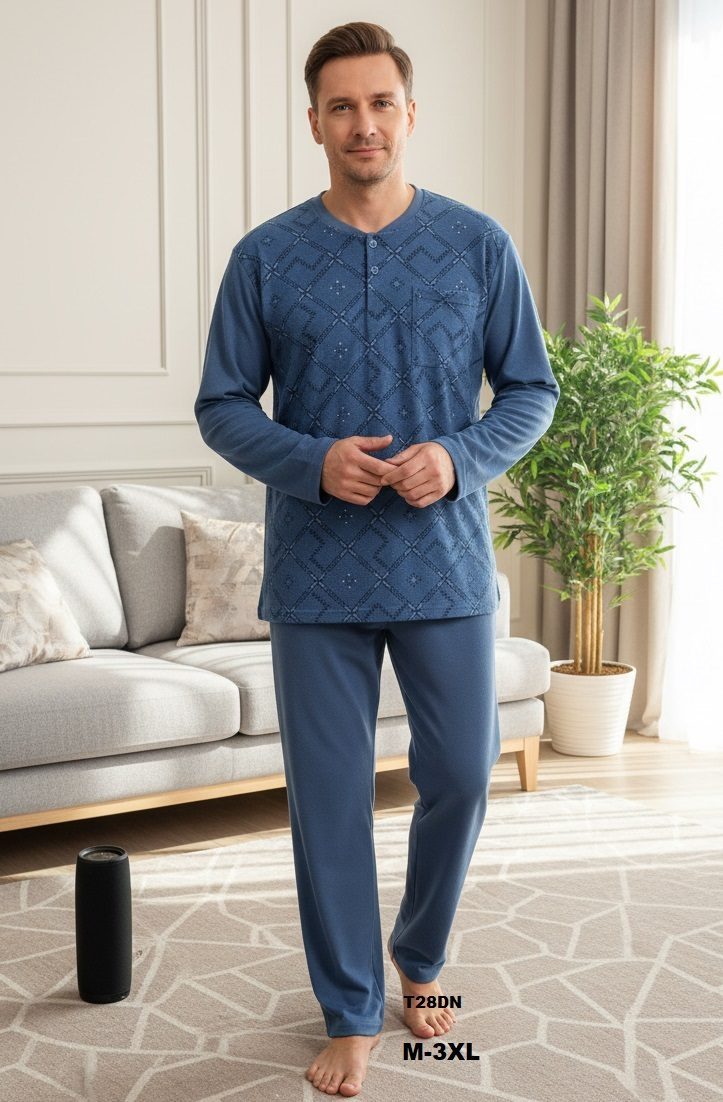 Piżamy MĘSKA _size m-3xl_paczka 10 szt_mixkolor 1967590
