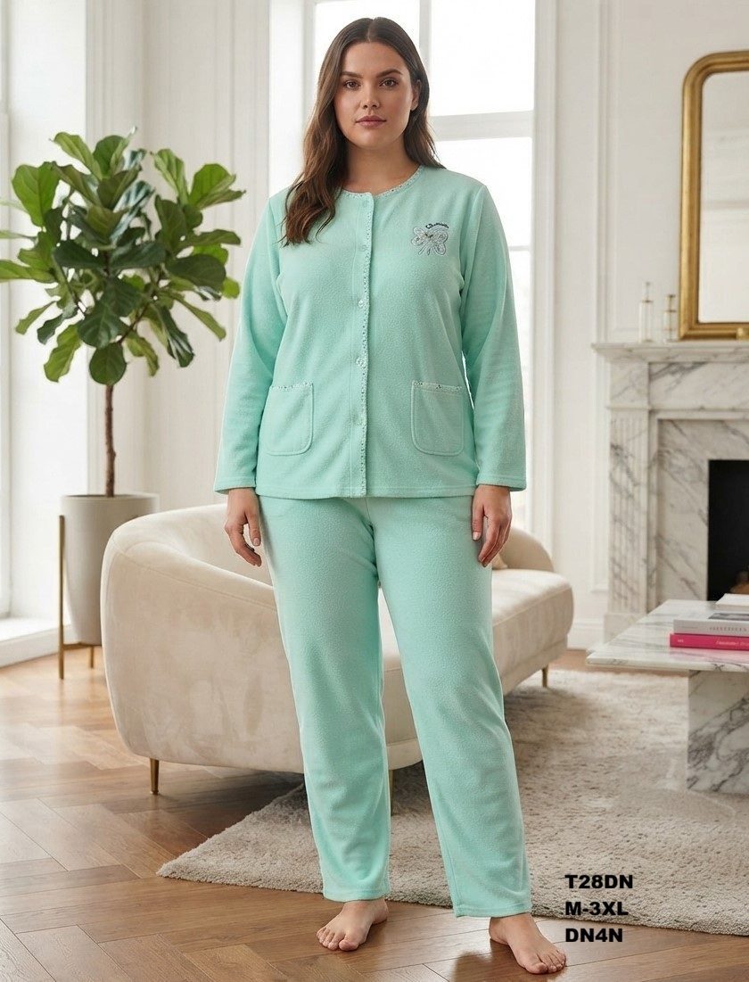 Piżamy DAMSKA TURECKA_size m-3xl_paczka 10 szt_mixkolor 2725952