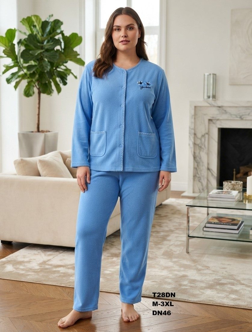 Piżamy DAMSKA TURECKA_size m-3xl_paczka 10 szt_mixkolor 2725954