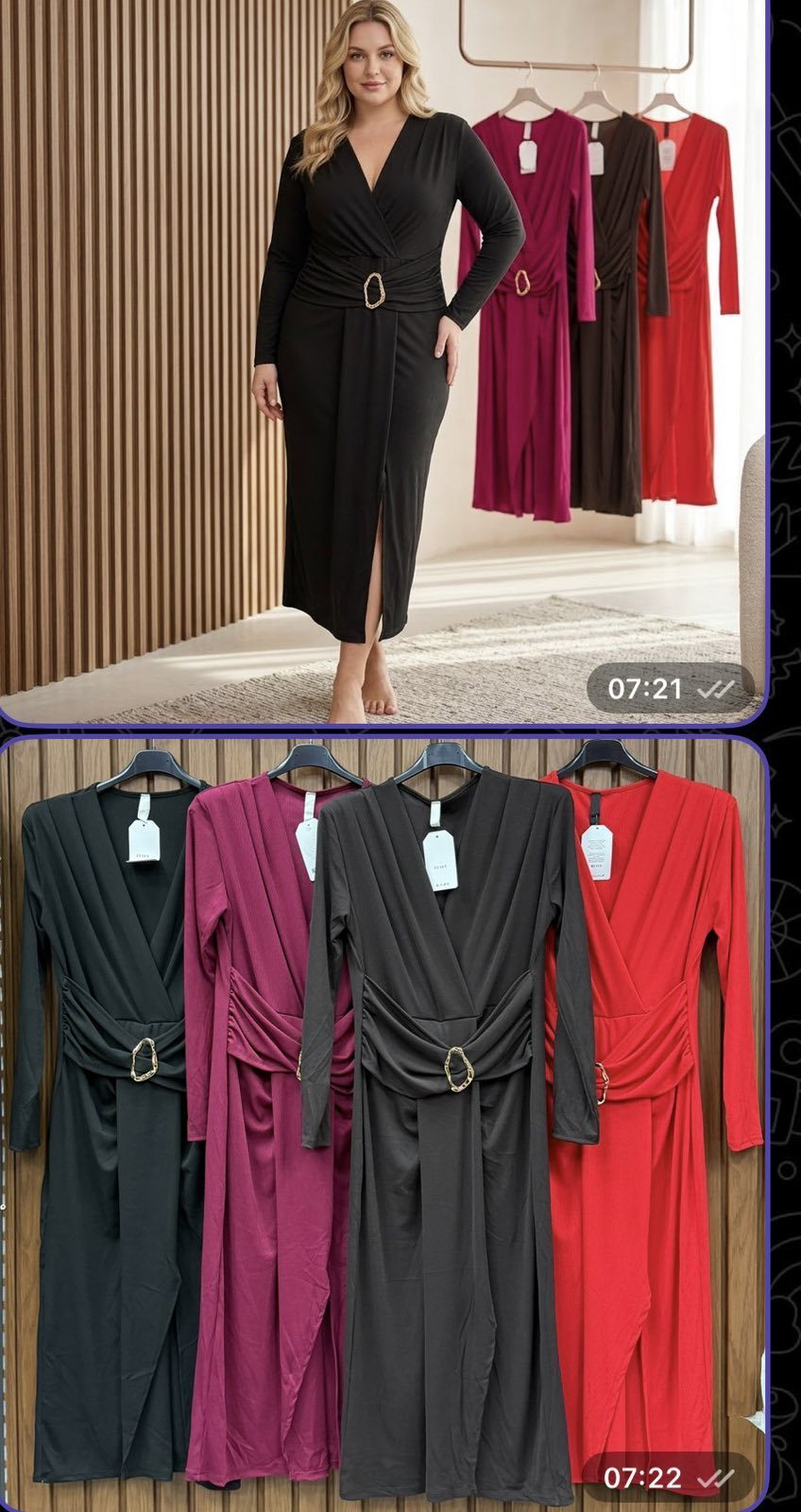 Sukienki Damskie wloskie _size uni_ paczka 6szt_ mix kolor 2725989