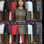 Bluzki Damskie wloskie _size uni_ paczka 6szt_ mix kolor 2725993