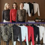 Bluzki Damskie wloskie _size uni_ paczka 6szt_ mix kolor 2725996
