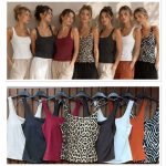 Bluzki Damskie wloskie _size uni_ paczka 6szt_ mix kolor 2725997
