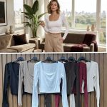 Bluzki Damskie wloskie _size uni_ paczka 6szt_ mix kolor 2725999