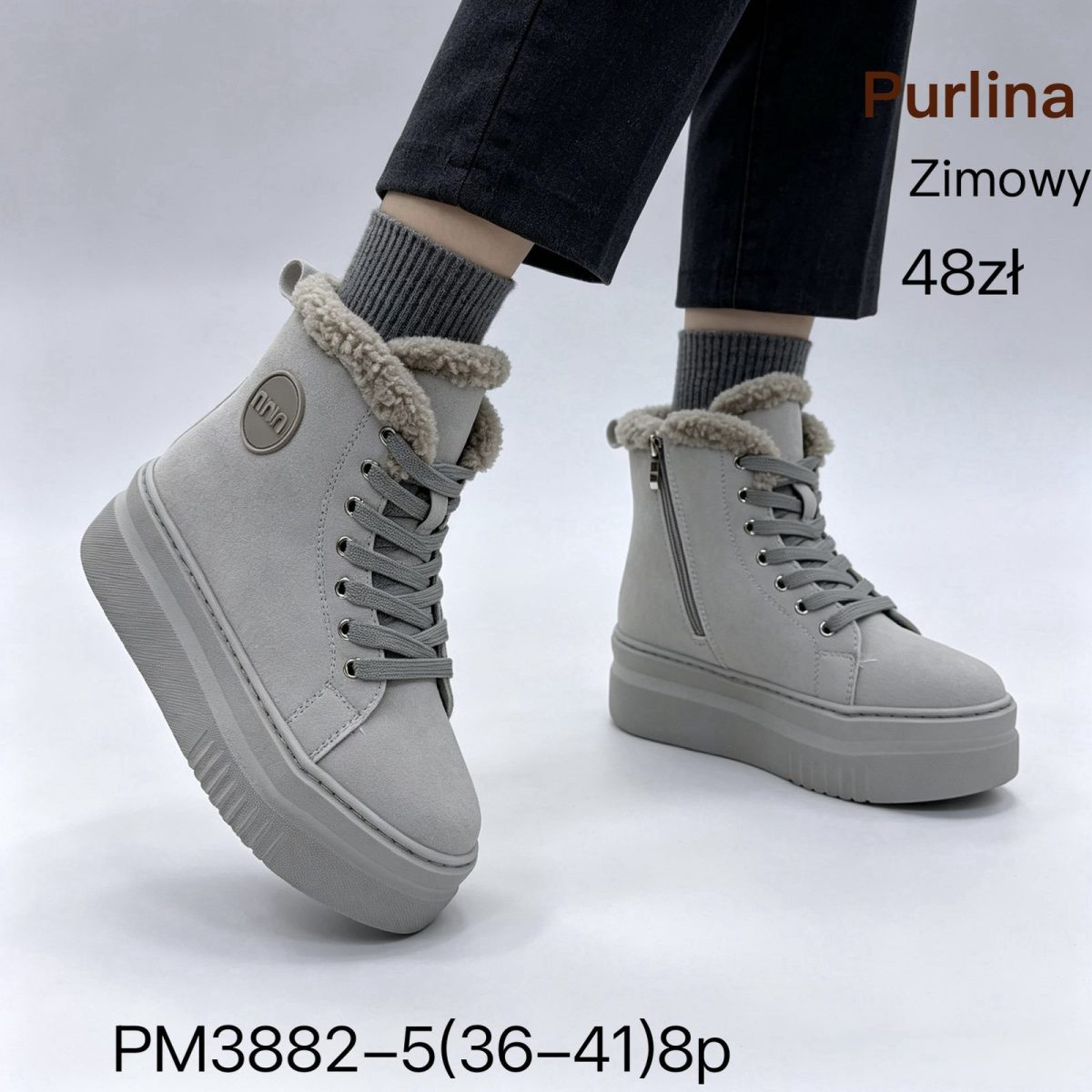 Buty Botki DAMSKIE (36-41_8 par) 6649438
