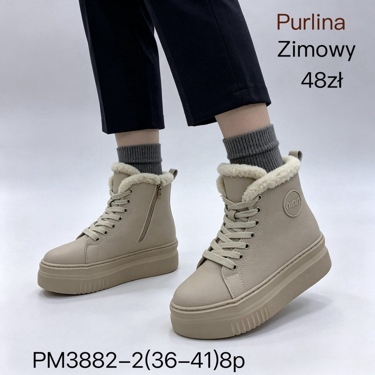 Buty Botki DAMSKIE (36-41_8 par) 6649440
