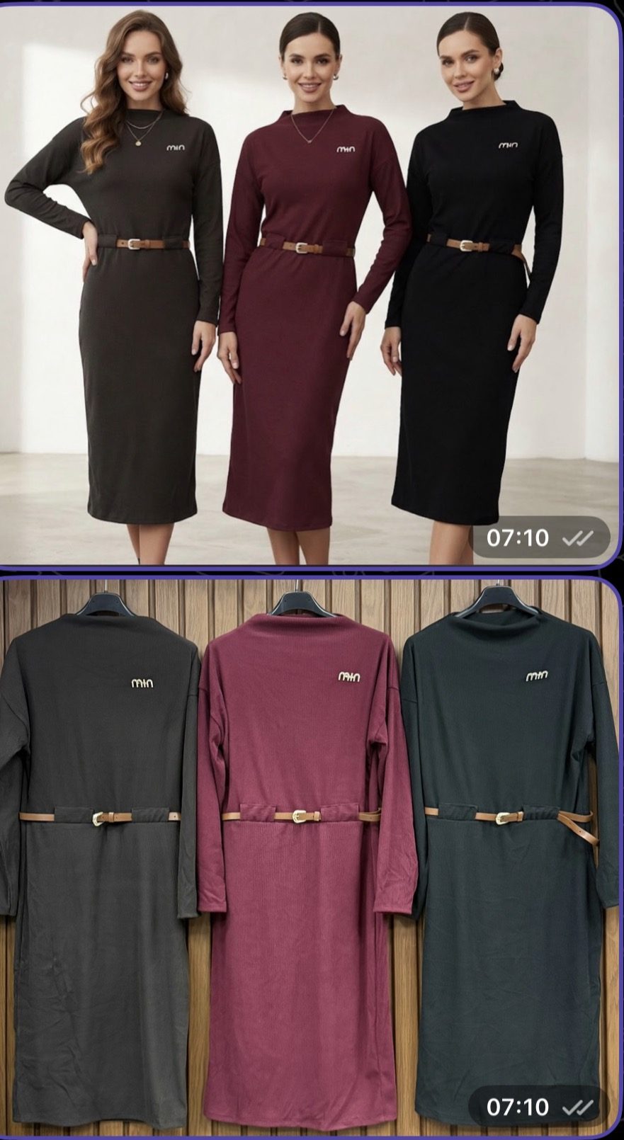 Sukienki Damskie wloskie _size uni_ paczka 6szt_ mix kolor 6649460
