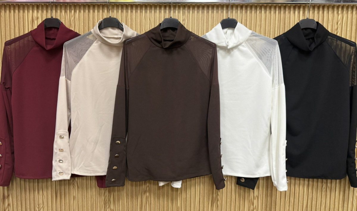 Bluzki Damskie wloskie _size uni_ paczka 6szt_ mix kolor 6649572