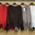 Bluzki Damskie wloskie _size uni_ paczka 6szt_ mix kolor 6649583