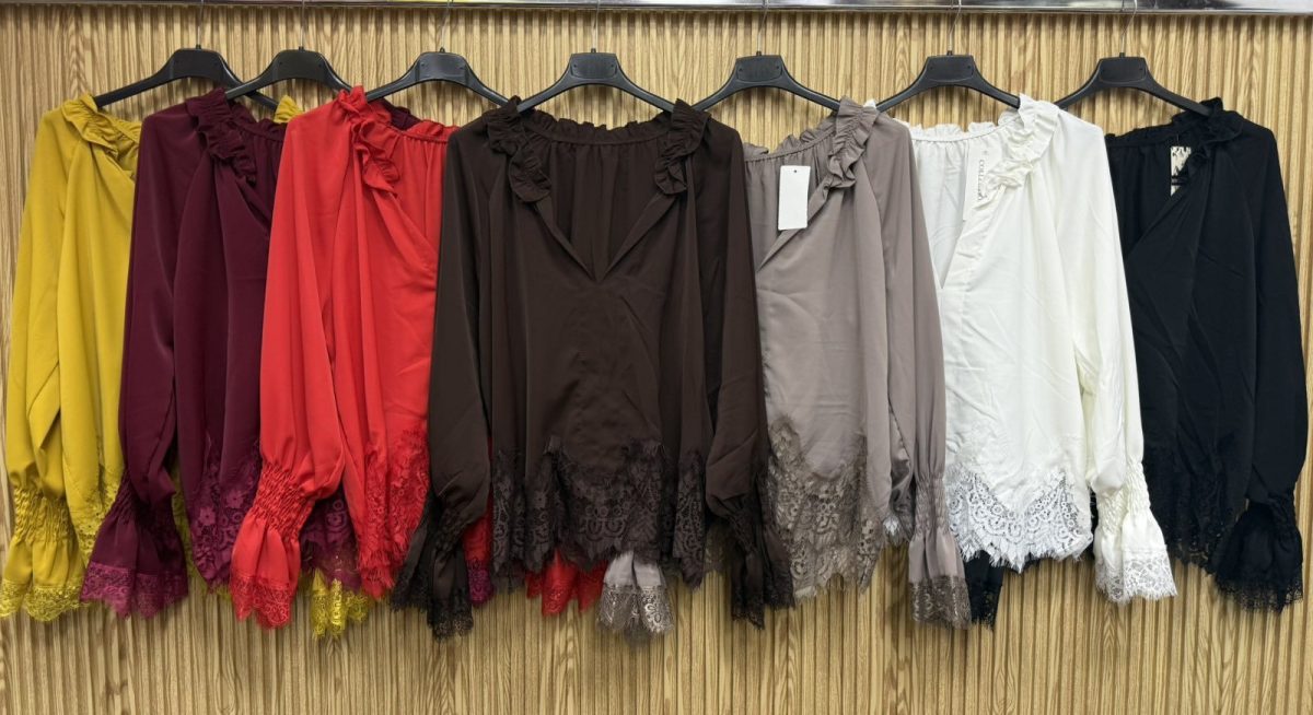 Bluzki Damskie wloskie _size uni_ paczka 6szt_ mix kolor 6649583
