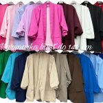 Marynarki Damskie wloskie _over size _ paczka 6szt_ mix kolor 6649593