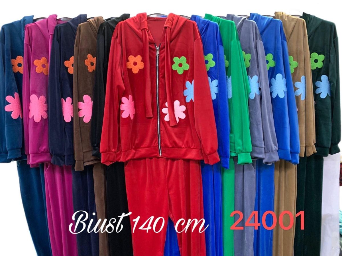 Komplety Damskie wloskie _over size _ paczka 6szt_ mix kolor 6649597