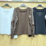 Bluzki Damskie wloskie _size uni_ paczka 6szt_ mix kolor 6649603