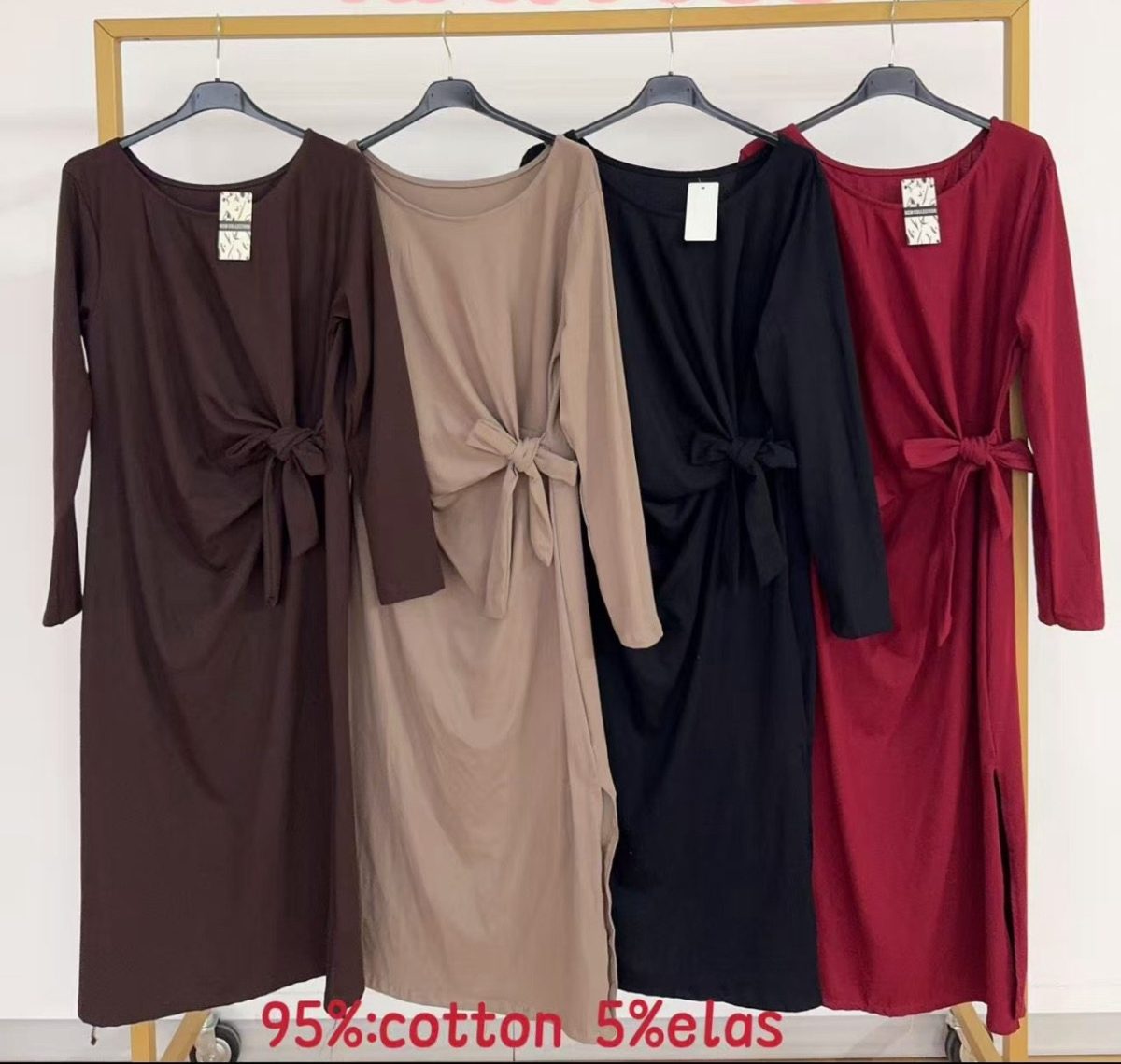 Sukienki Damskie wloskie _size uni_ paczka 6szt_ mix kolor 6649635