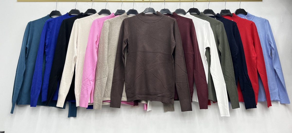 Swetry Damskie wloskie _size uni_ paczka 6szt_ mix kolor 6649648