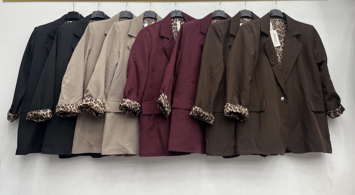 Marynarki Damskie wloskie _size uni_ paczka 6szt_ mix kolor 6649650