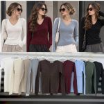 Swetry Damskie wloskie _size uni_ paczka 6szt_ mix kolor 6649653