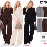 Komplety Damskie wloskie _size uni_ paczka 8szt_ mix kolor 6649681