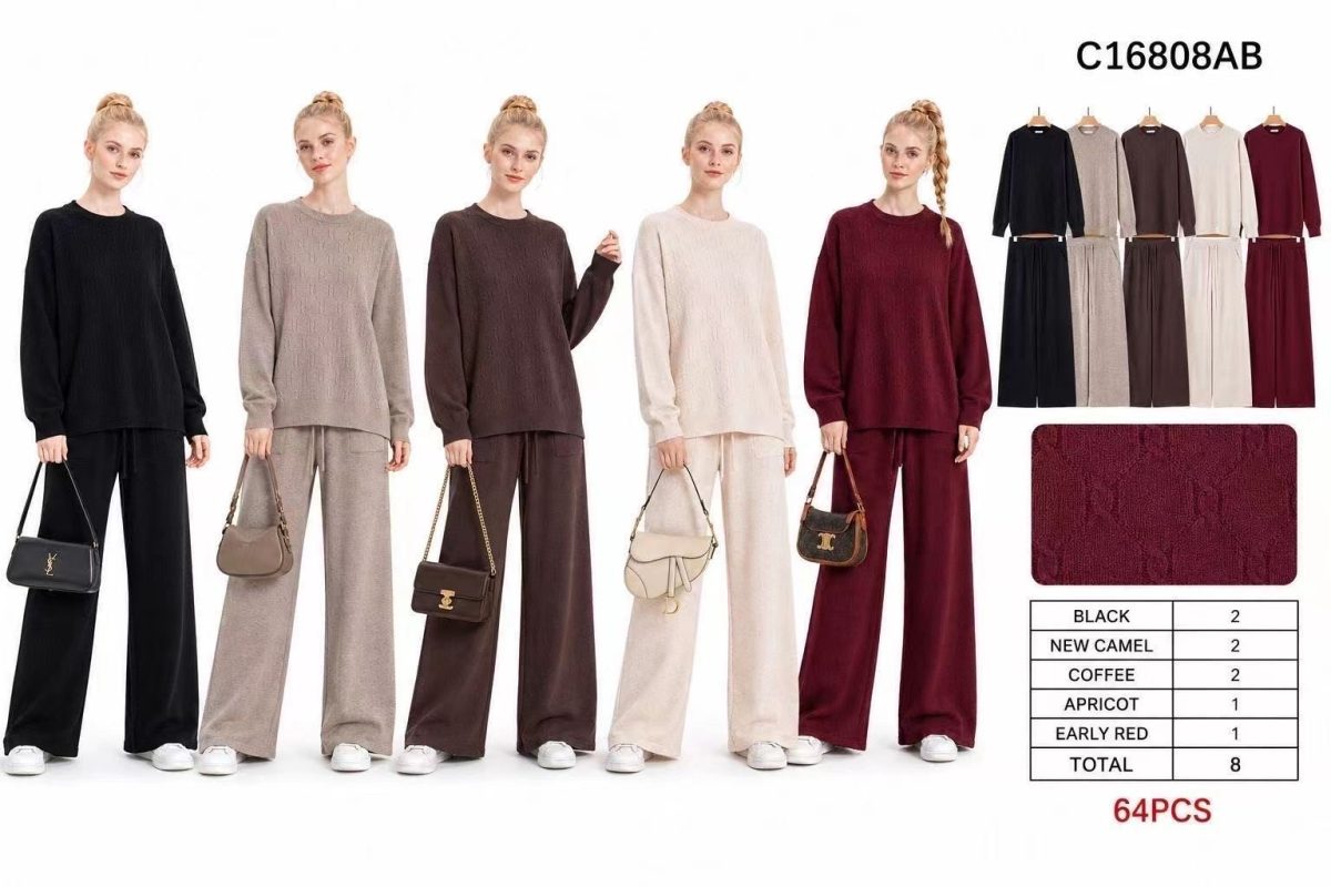 Komplety Damskie wloskie _size uni_ paczka 8szt_ mix kolor 6649683