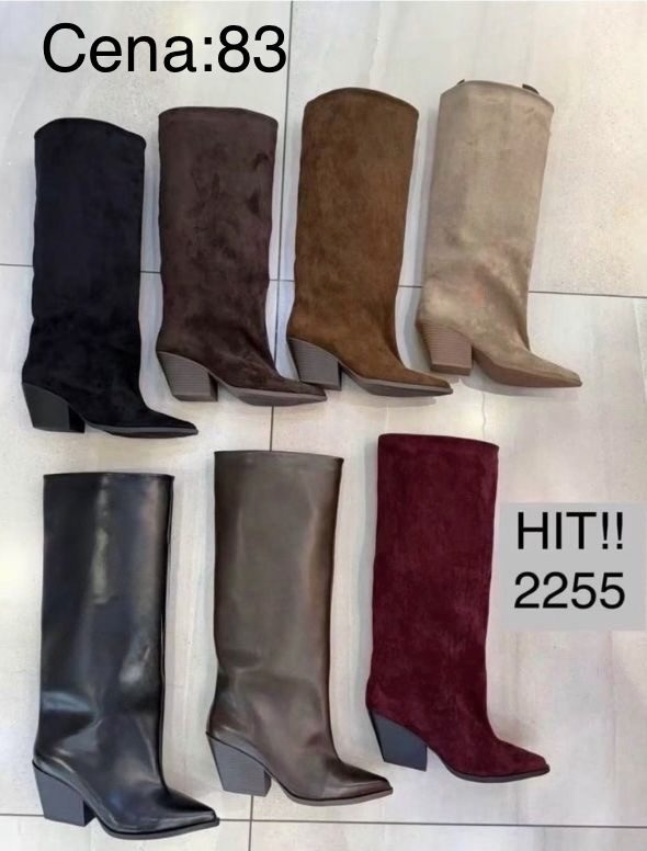 Buty Kozaki DAMSKIE (36-41_12 par) 9782220