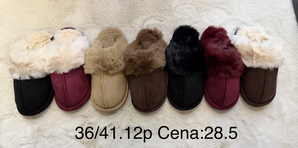 Buty Kapcie DAMSKIE (36-41_12 par) 9782223